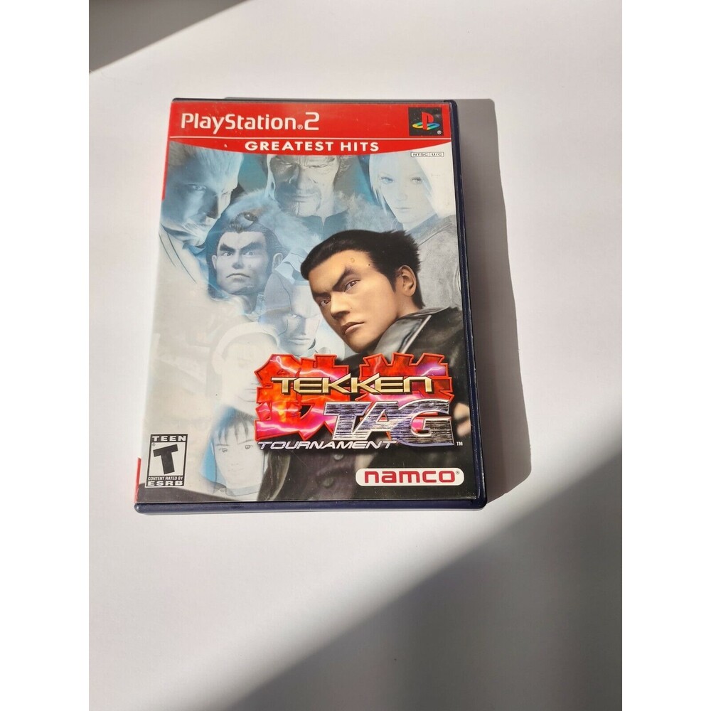 Tekken Tag Tournament (Sony PlayStation 2) PS2 Greatest Hits no Manual